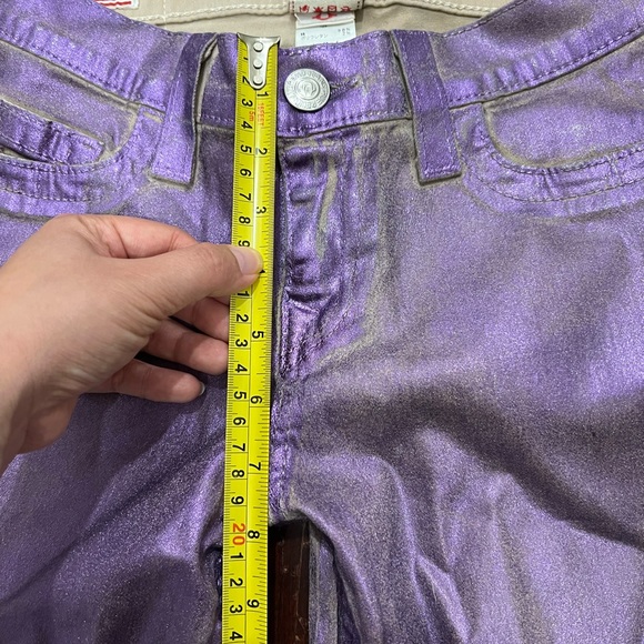 True Religion Purple Metallic jeans - Picture 6 of 12